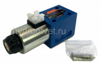 4WE10QA31/CG24N9K4 - Гидрораспределитель золотниковый Ду 10 с электроуправлением G24, схема QA (84-1), возврат - пружинный